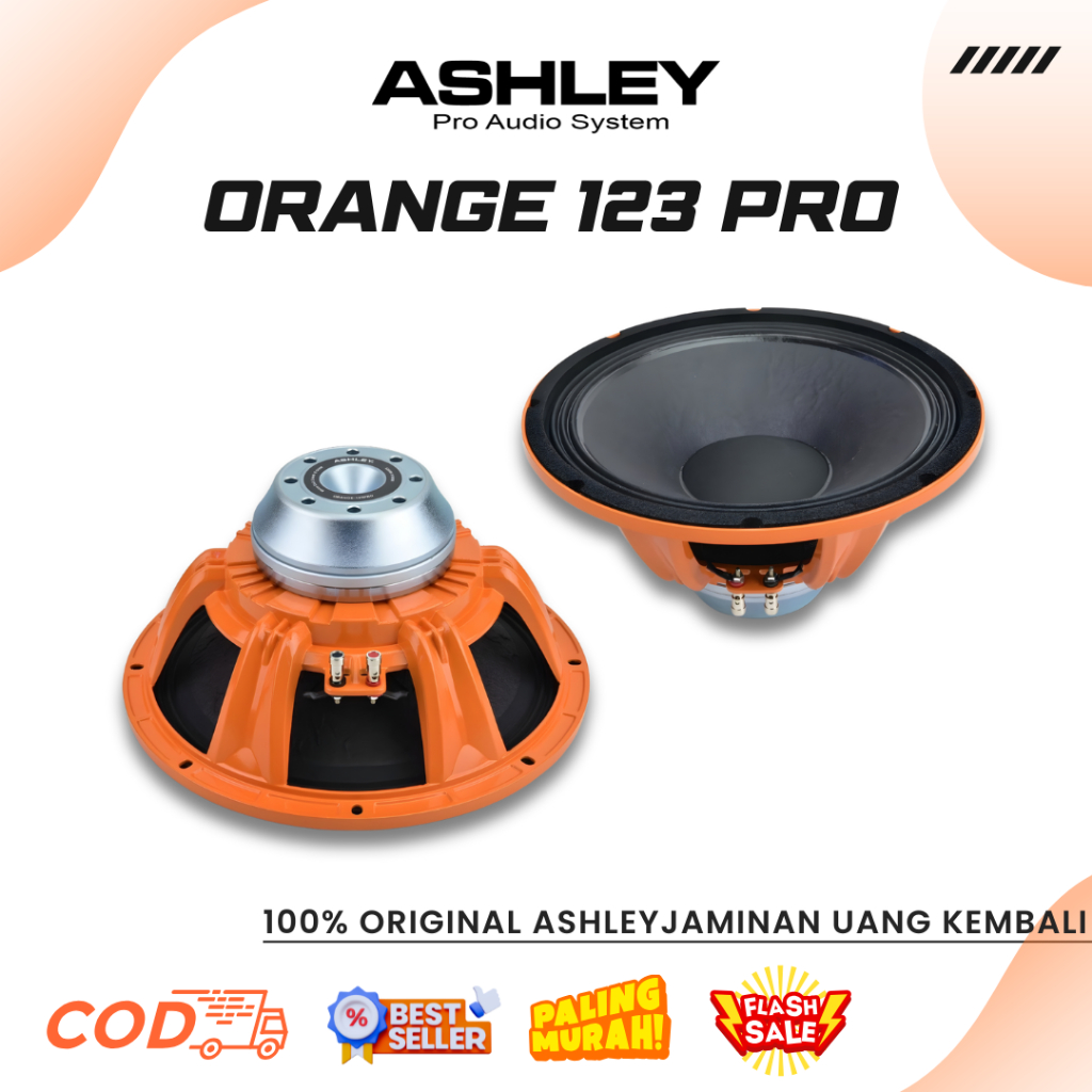 Speker Ashley Orange 123 Pro Maghnet Neo