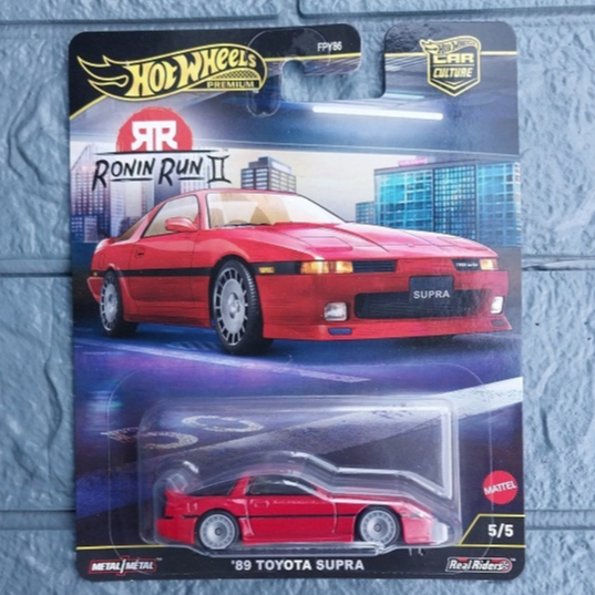HOT WHEELS PREMIUM '89 Toyota Supra