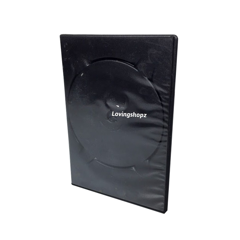 Kotak CD DVD Hitam Isi 1 CD - per 3 pcs