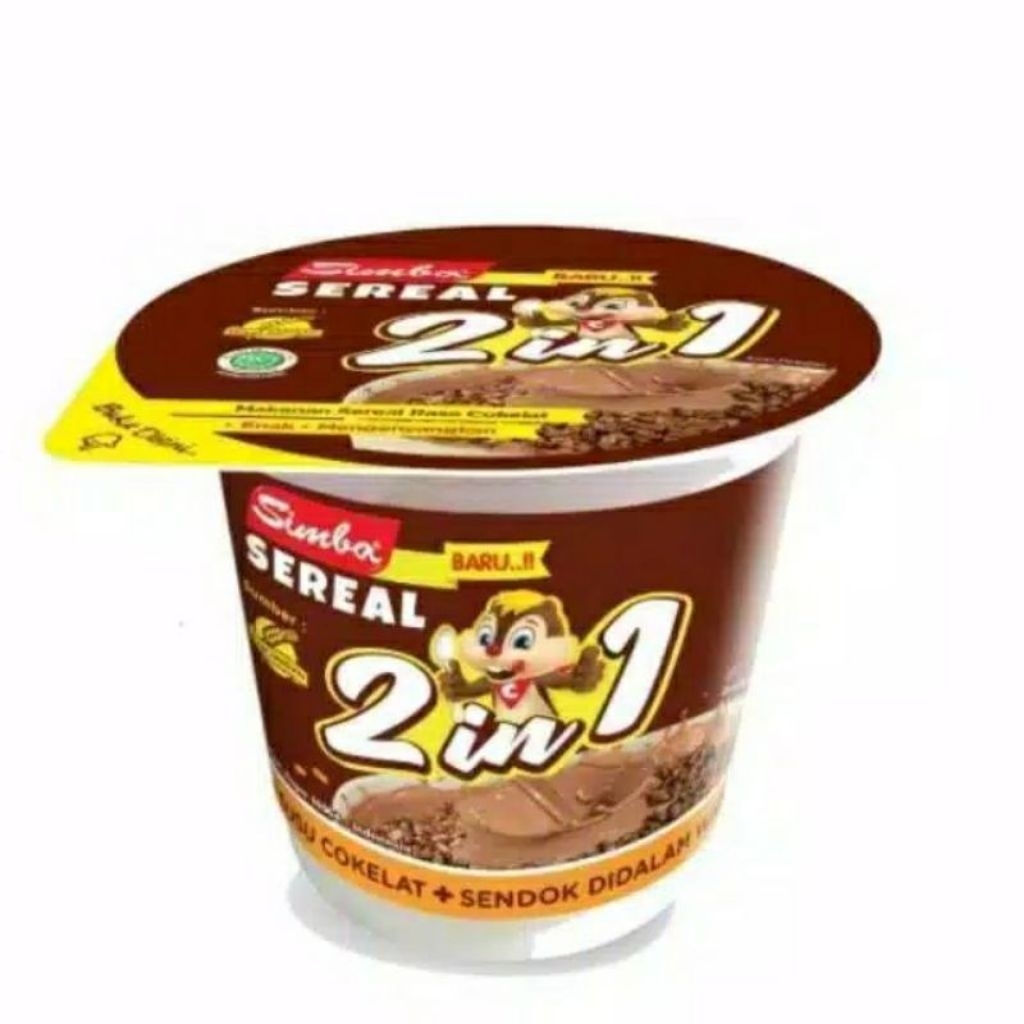 Makanan Sereal Simba Sereal 2 in 1 Cup