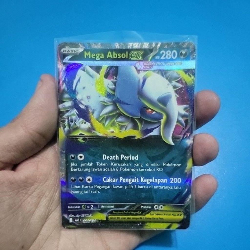 Pokemon TCG Mega Absol Ex RR