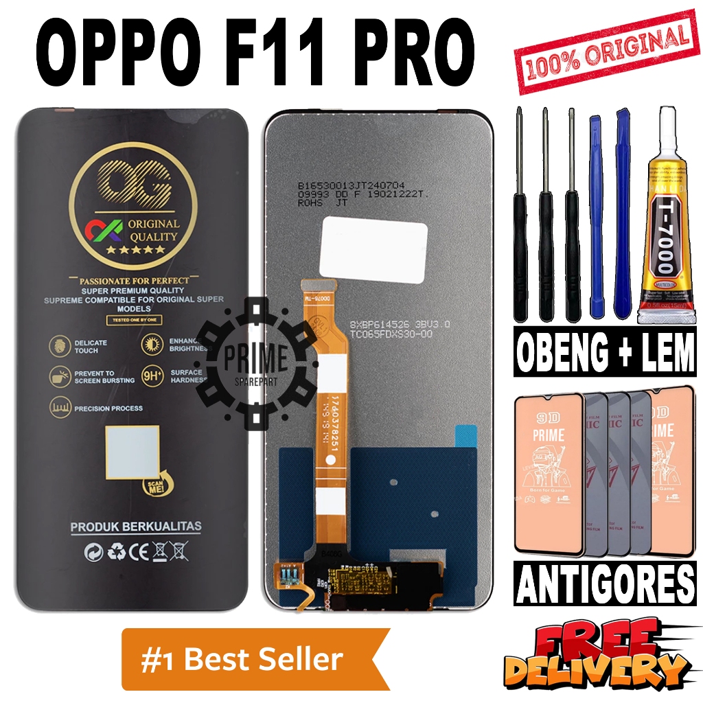 LCD TOUCHSCREEN OPPO F11 PRO ORIGINAL OEM LCD OPPO F11 PRO FULLSET