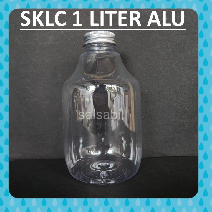 Botol SKLC 1Liter Tutup Alumunium (isi 20 pcs)
