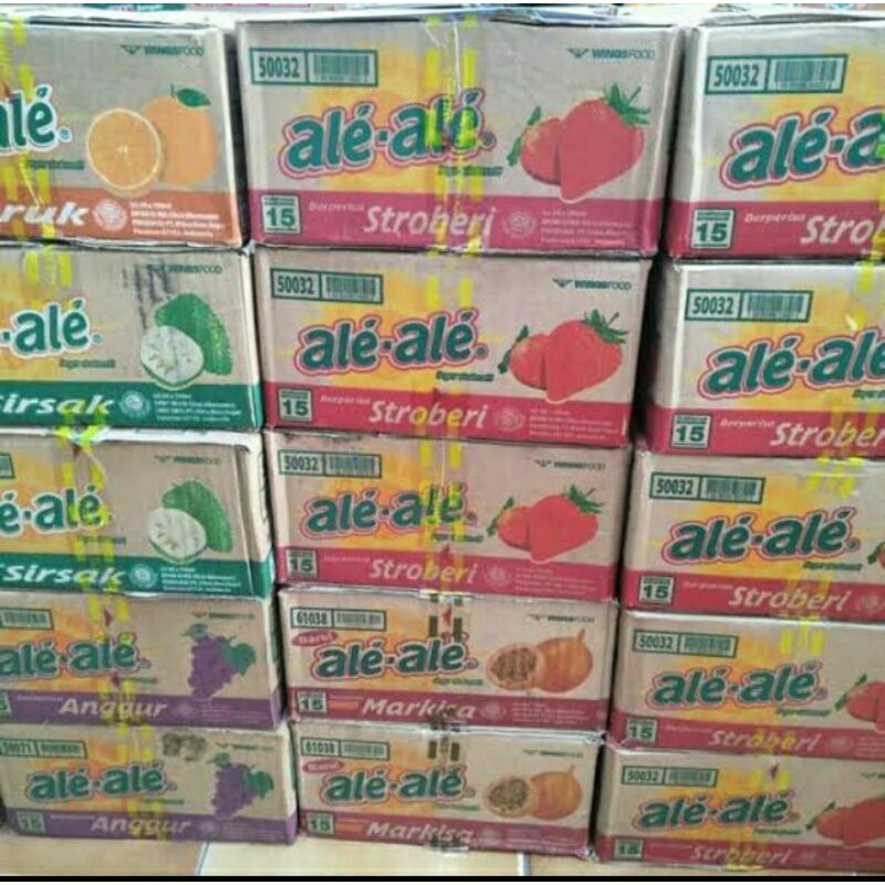 MINUMAN ALE ALE 1 DUS ISI 24 PC ALFARIAN BUAH