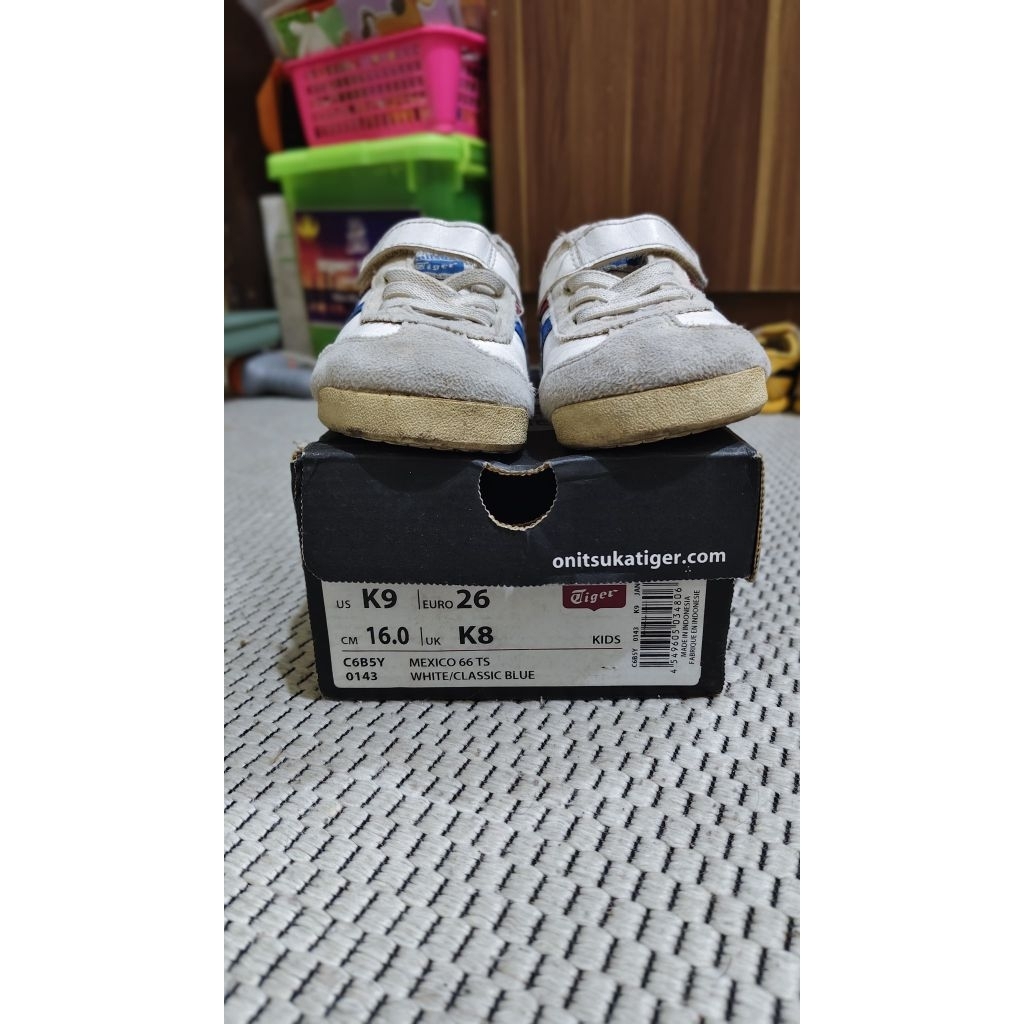 ONITSUKA TIGER KIDS SIZE 26 16CM PRELOVED