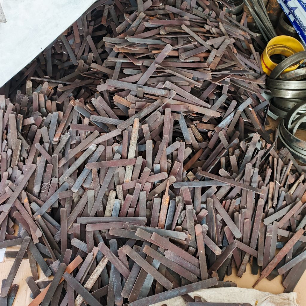 Kikir rijek pabrik untuk bahan pembuatan pisau dan perbilahan lain harga per kg