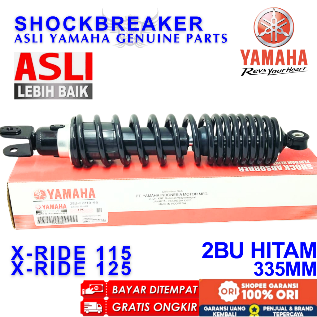 2BU ORIGINAL SHOCKBREAKER YAMAHA X-RIDE 115 YAMAHA X-RIDE 125