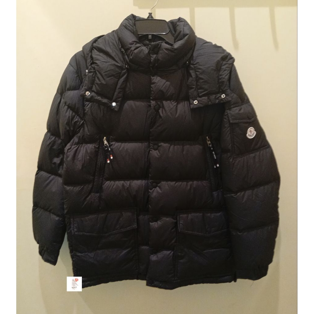 MONCLER CHIABLESE HOODED SHORT DOWN JACKET