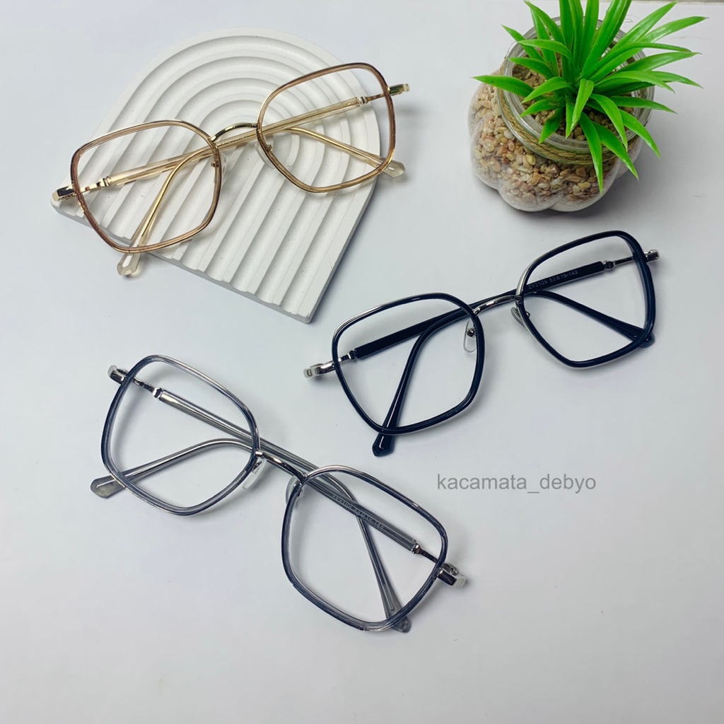 Frame ZY21090/Kacamata Kotak/Frame Kotak/Kacamata Minus/Kacamata Wanita/Frame Kacamata