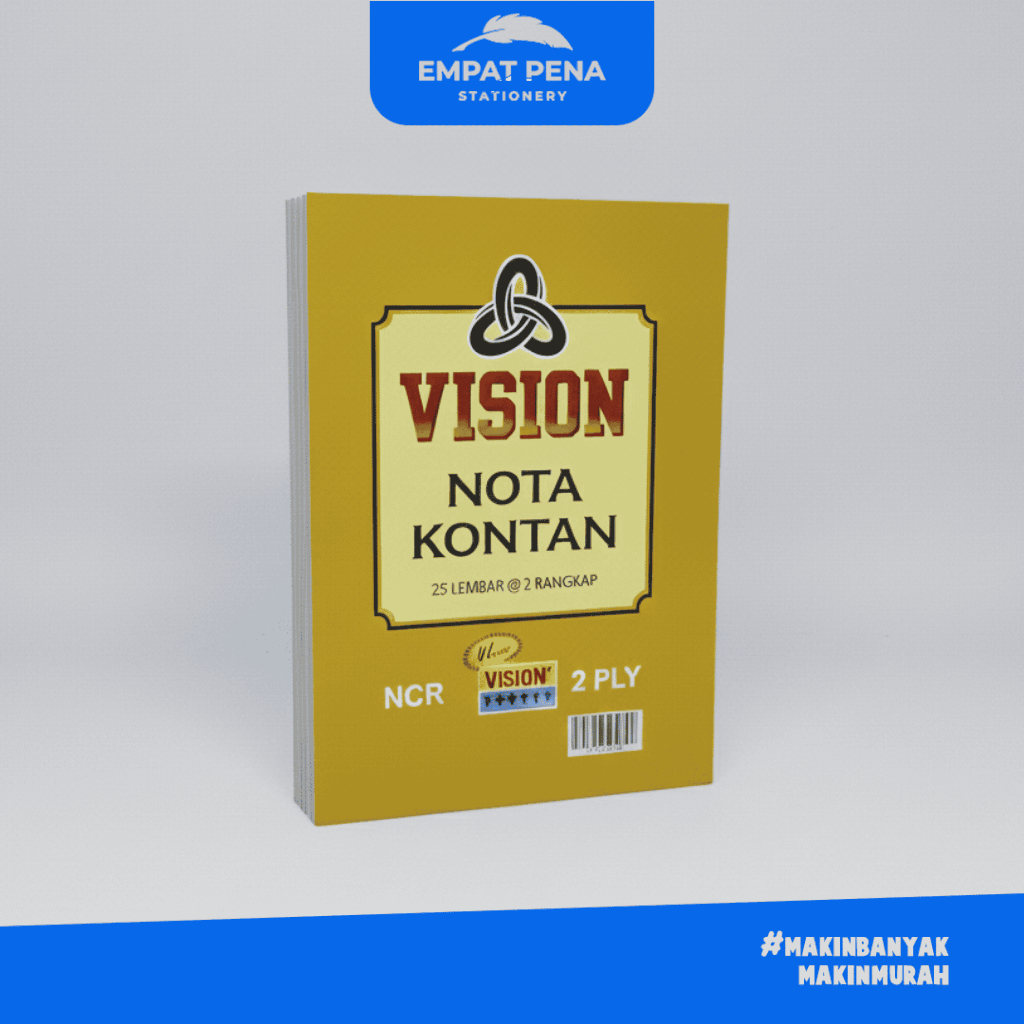 BUKU NOTA 2PLY VISION BESAR DUA RANGKAP