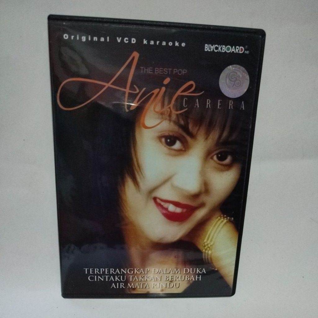 VCD KARAOKE THE BEST POP ANIE CARERA