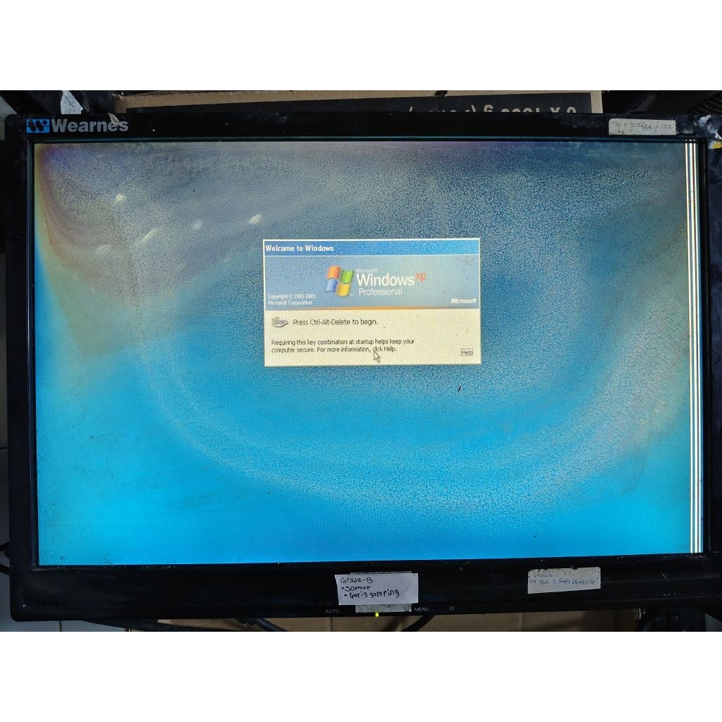 monitor 19 inch wearnes, Grade B