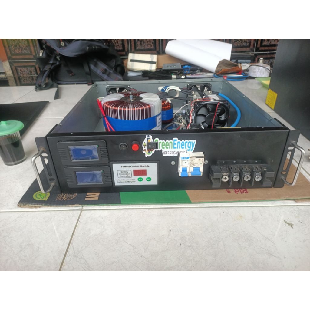inferter low frequency 3500w dengan kit egs 16mosfet