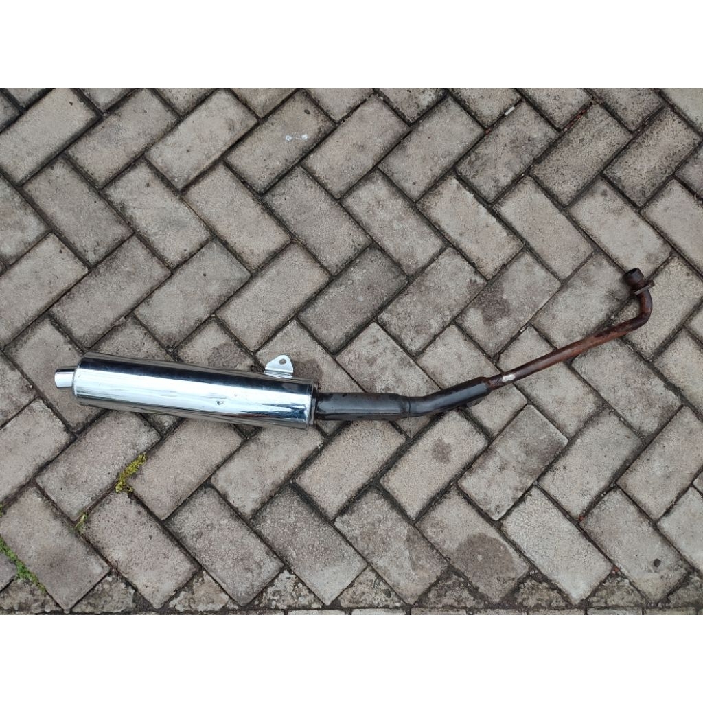 Knalpot Supra 125 Batman Original