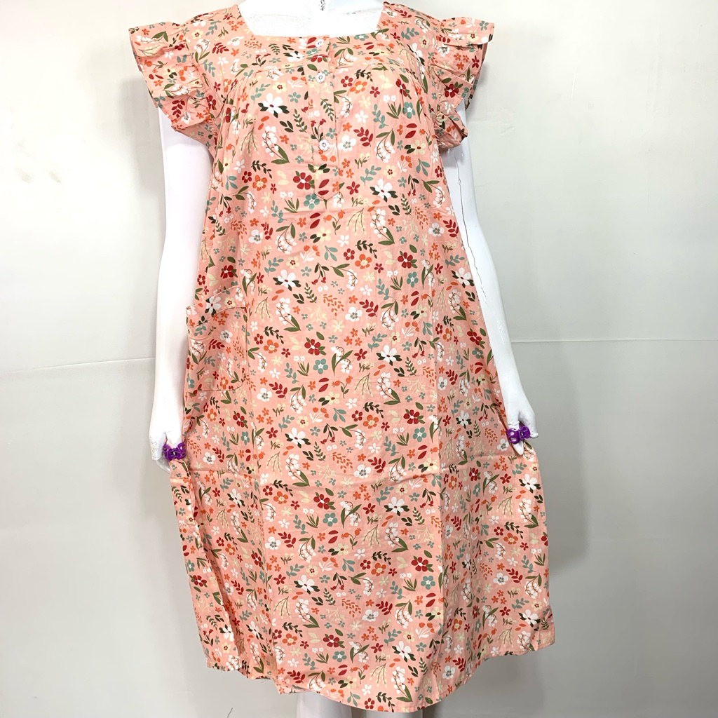 Sikobajutidur - Pretty Girl Geber Daster Katun Lokal | Baju Tidur Wanita