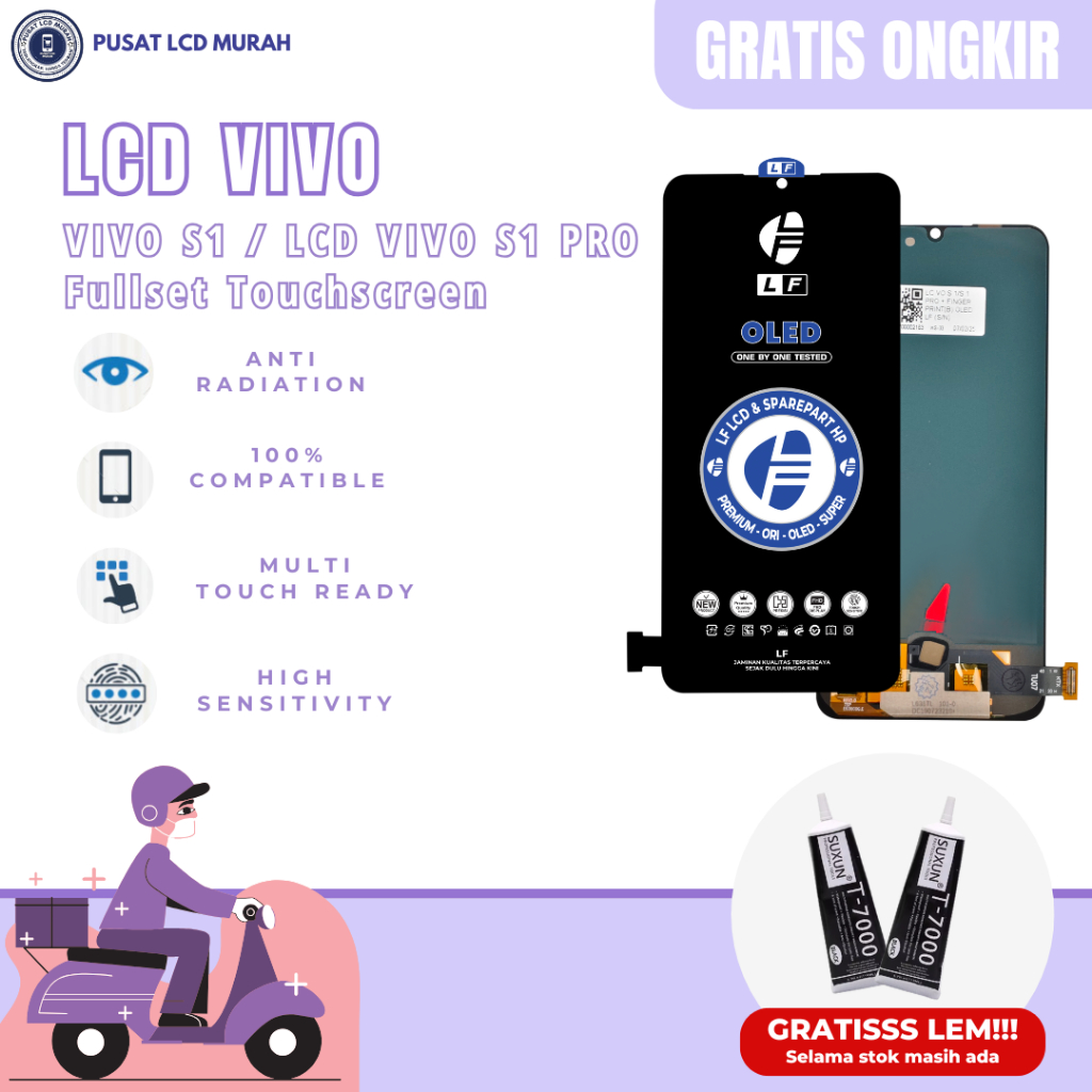 LCD VIVO S1 / LCD VIVO S1 PRO FULLSET TOUCHSCREEN