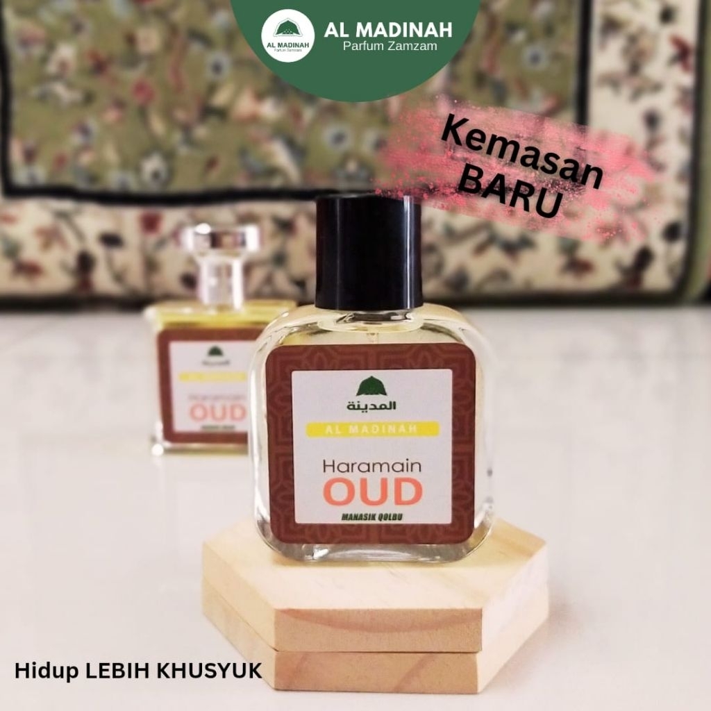 HARAMAIN OUD- Al Madinah parfum zamzam ORIGINAL parfum khas Mekkah Madinah