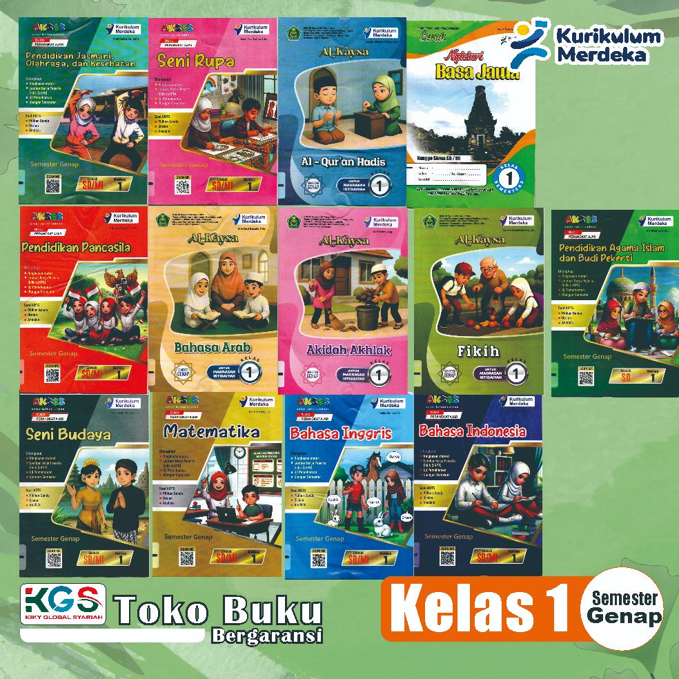 LKS // LKPD KELAS 1 SEMESTER 2 (GENAP) UNTUK SD/MI KURIKULUM MERDEKA