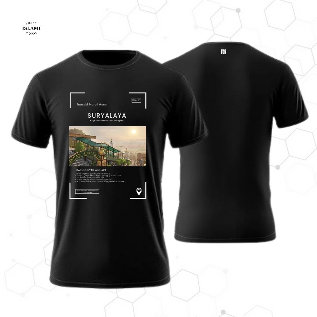 Kaos Gambar Puncak Suryalaya