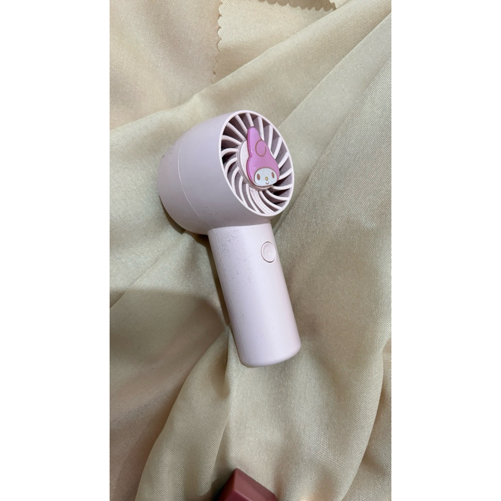 Kipas Angin Mini MINISO Portable | Handheld Fan Karakter My Melody Pink