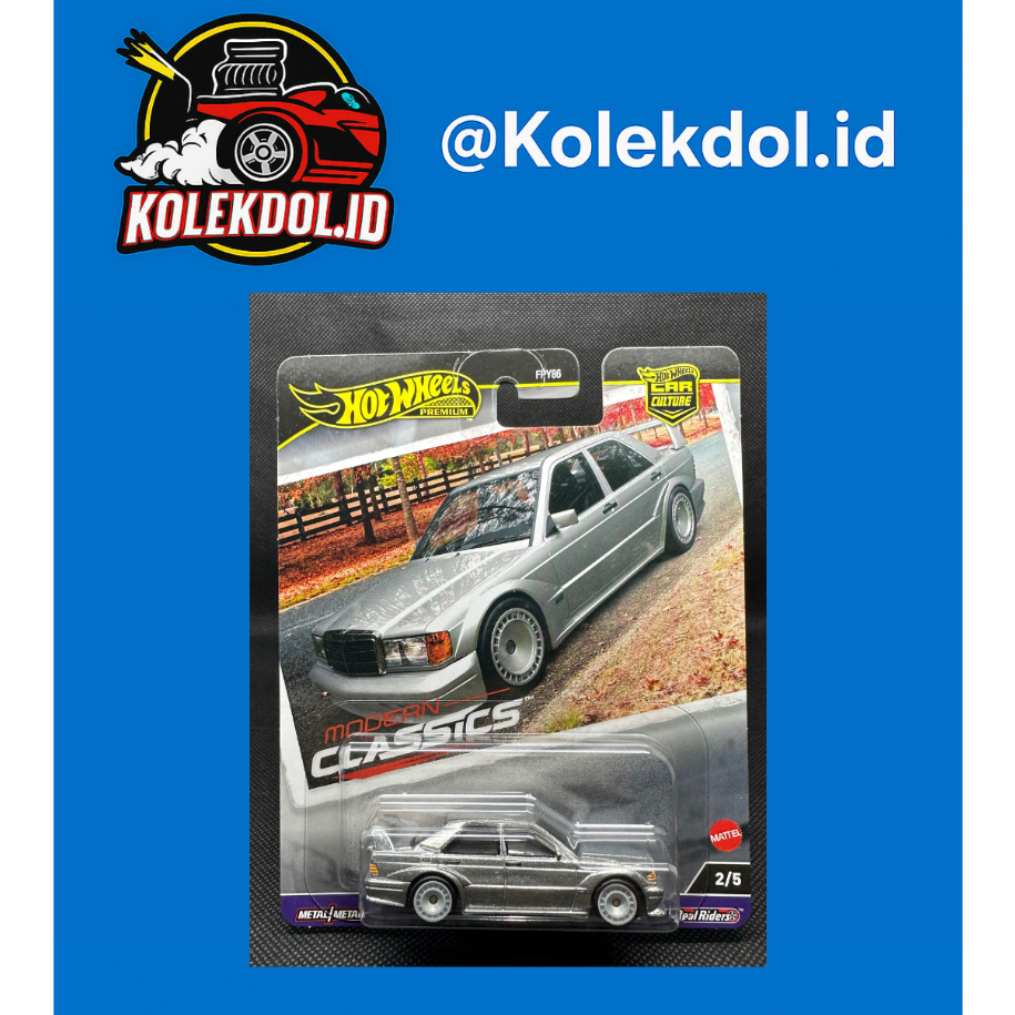 Hot Wheels Premium Modern Classic Mercedes Benz 190 E Hot Wheels Car Culture