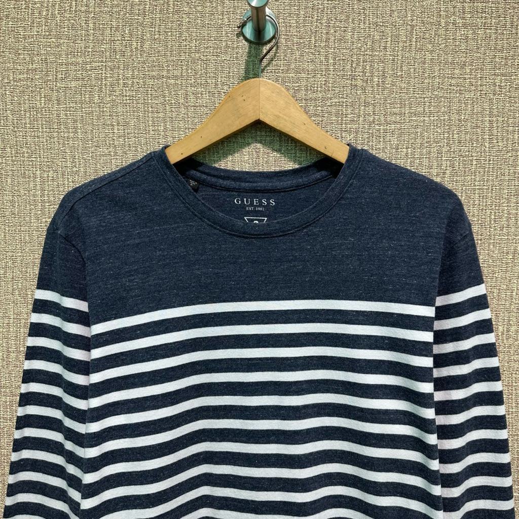 Striped Long Sleeve Guess Unisex Multicolor Stripe Edition