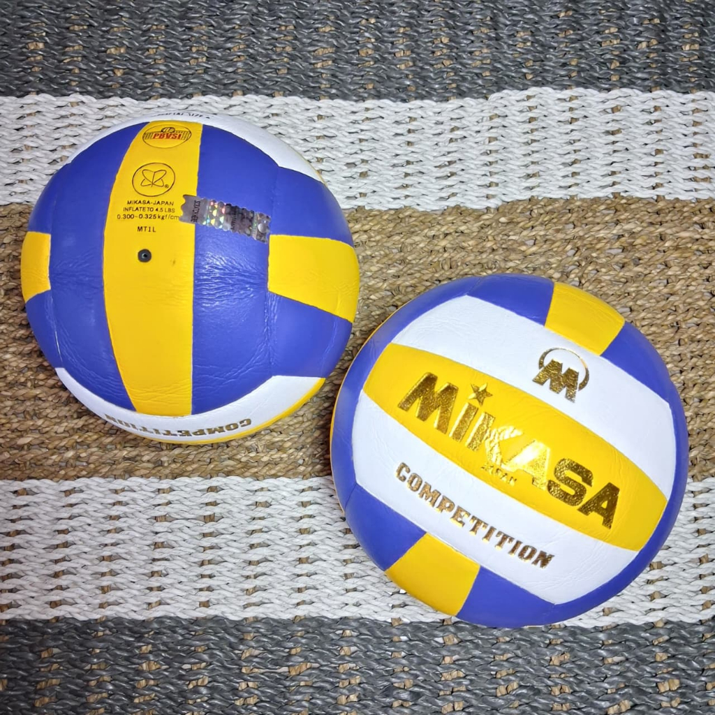 BOLA VOLI MIKASA MV 2204 SIZE 4 + JARING DAN PENTIL BOLA