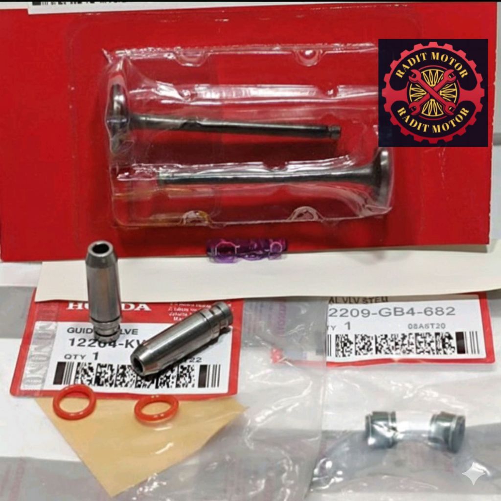 BOST BOTOL KLEP + KLEP SET + SEAL KLEP KARISMA SUPRA X 125