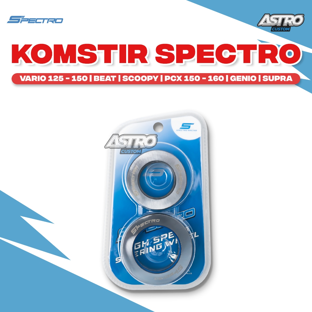 Komstir Spectro Vario 125 150 Beat Fi Genio Scoopy Fi ESP PCX ADV 160 Supra Revo Karisma Bearing CVT