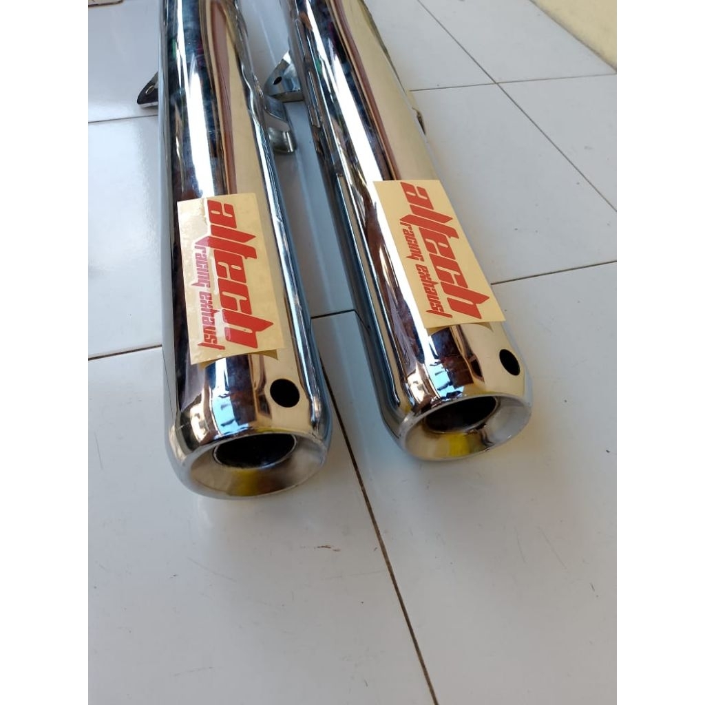 KNALPOT BOBOKAN ALTECH TYPE C15,C17,C17RR,C20,C20RR FULLSET YAMAHA RX-KING