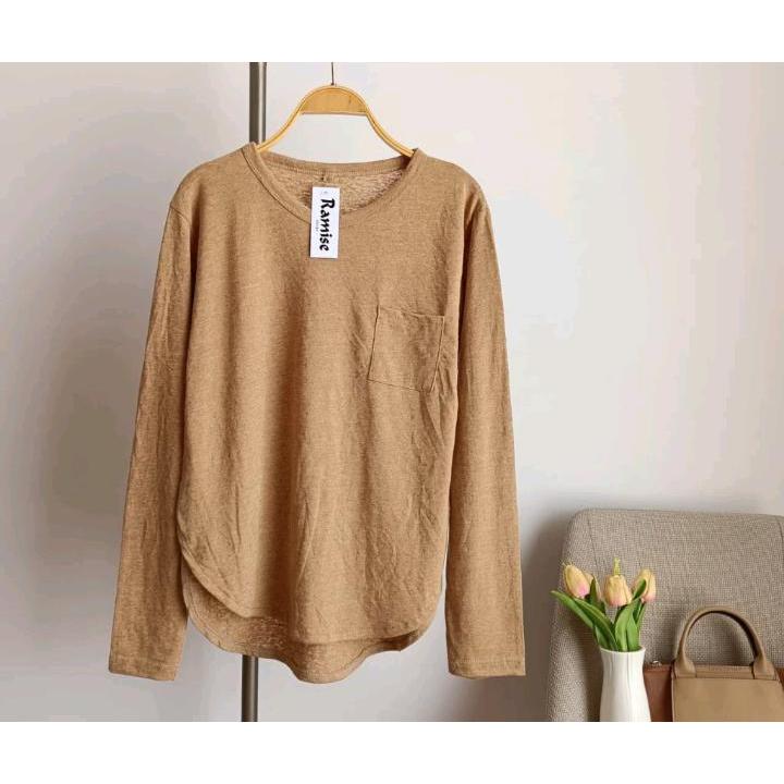 oto panjang-kaos atasan wanita-lengan panjang-bahan linen-atasan wanita-zickostore
