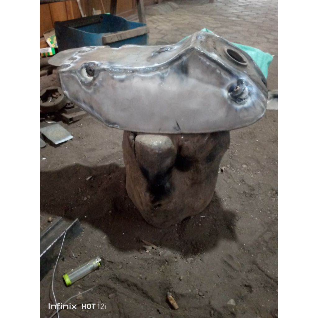 Tengki Trel Besi, Tangki Trail Besi Vixion Injeksi Custom CRF 450