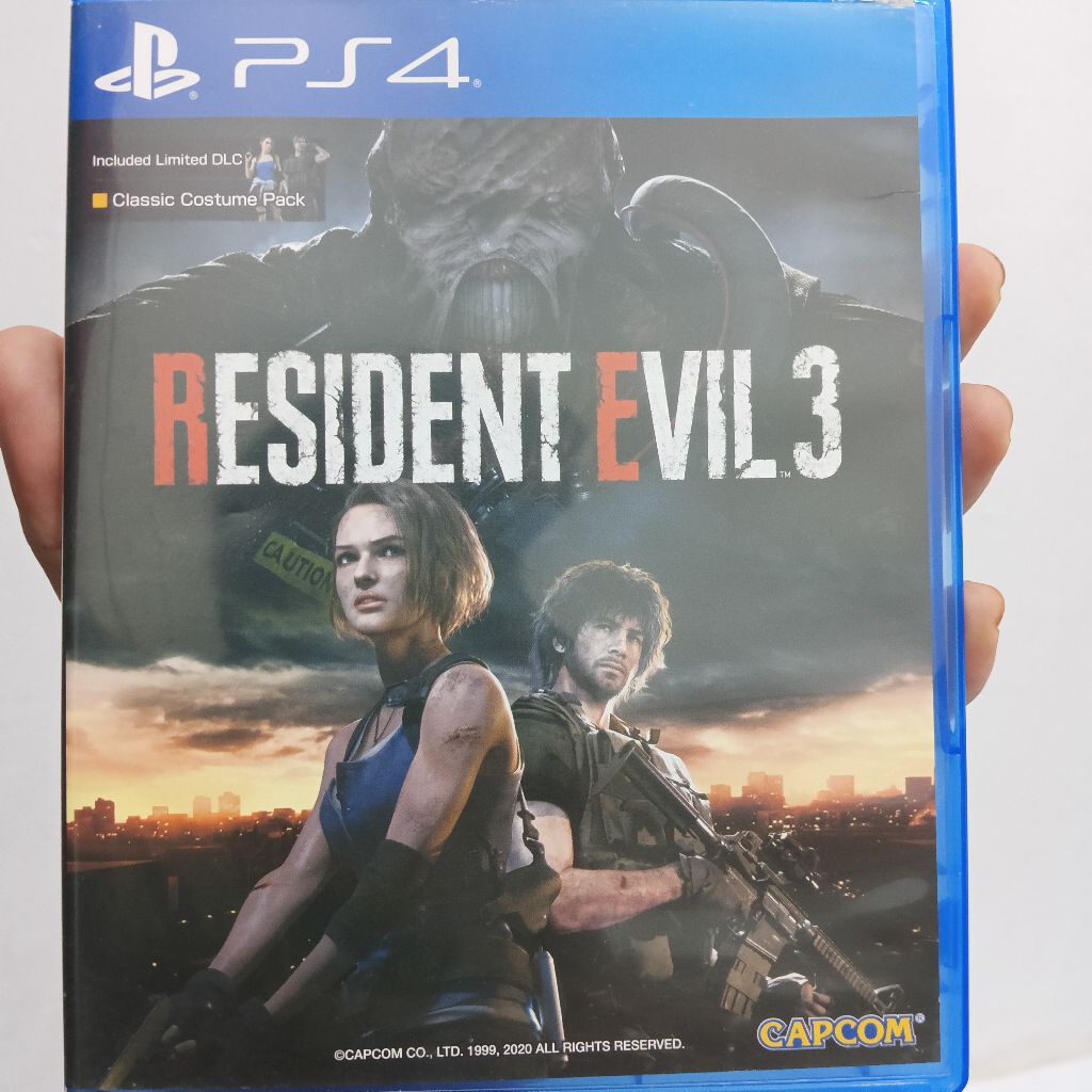 Resident Evil 3 Remake BD PS4