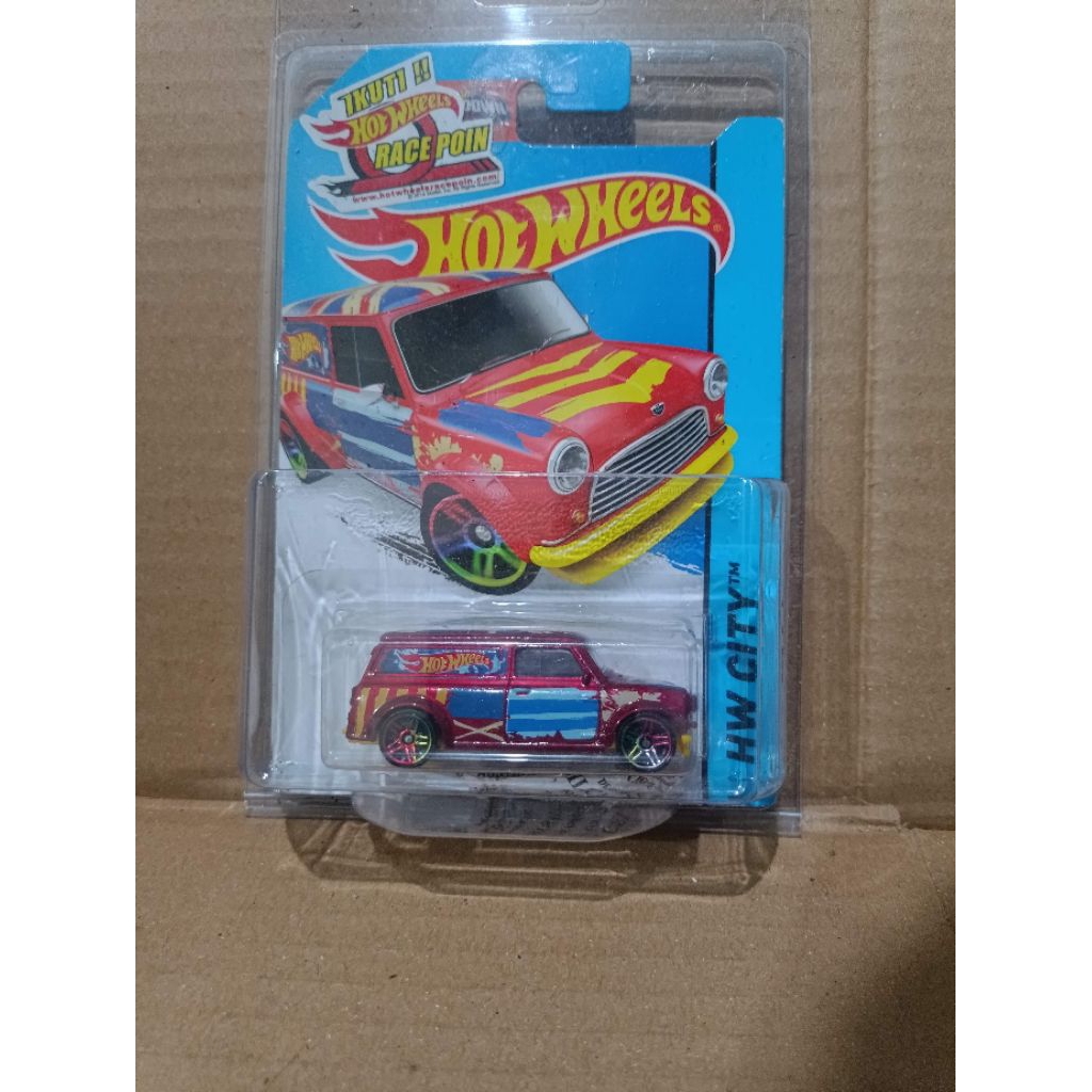 hotwheels austin mini van