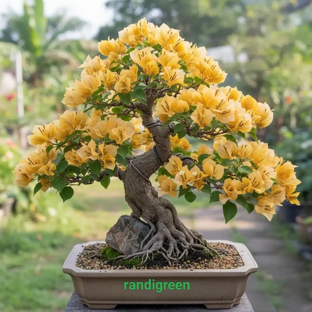 pohon Bougenville ID kuning Hawai original berkualitas termurah dan terlaris
