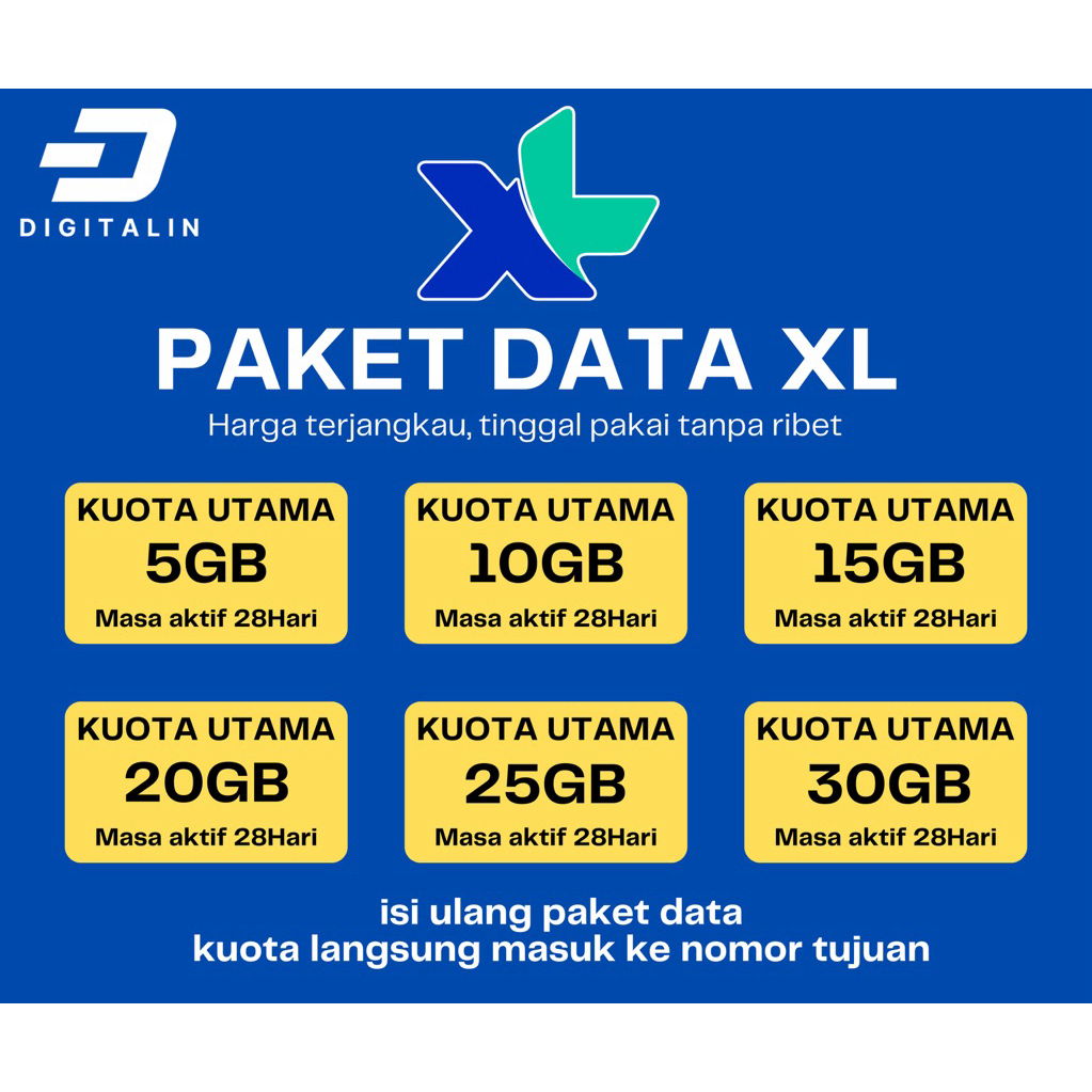 PAKET DATA XL COMBO