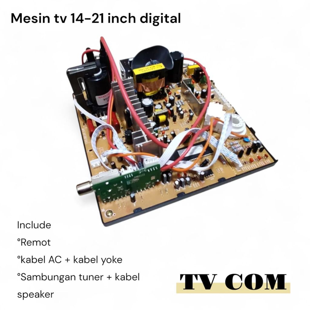 MESIN TV TABUNG tv com 14-21 inci dengan siaran DIGITAL