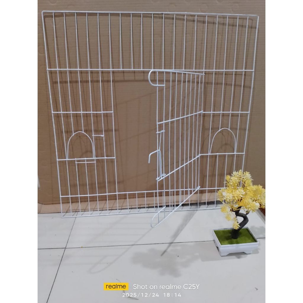 panel pintu buat bikin kandang ayam ukuran 60x60 dan 50x50cm