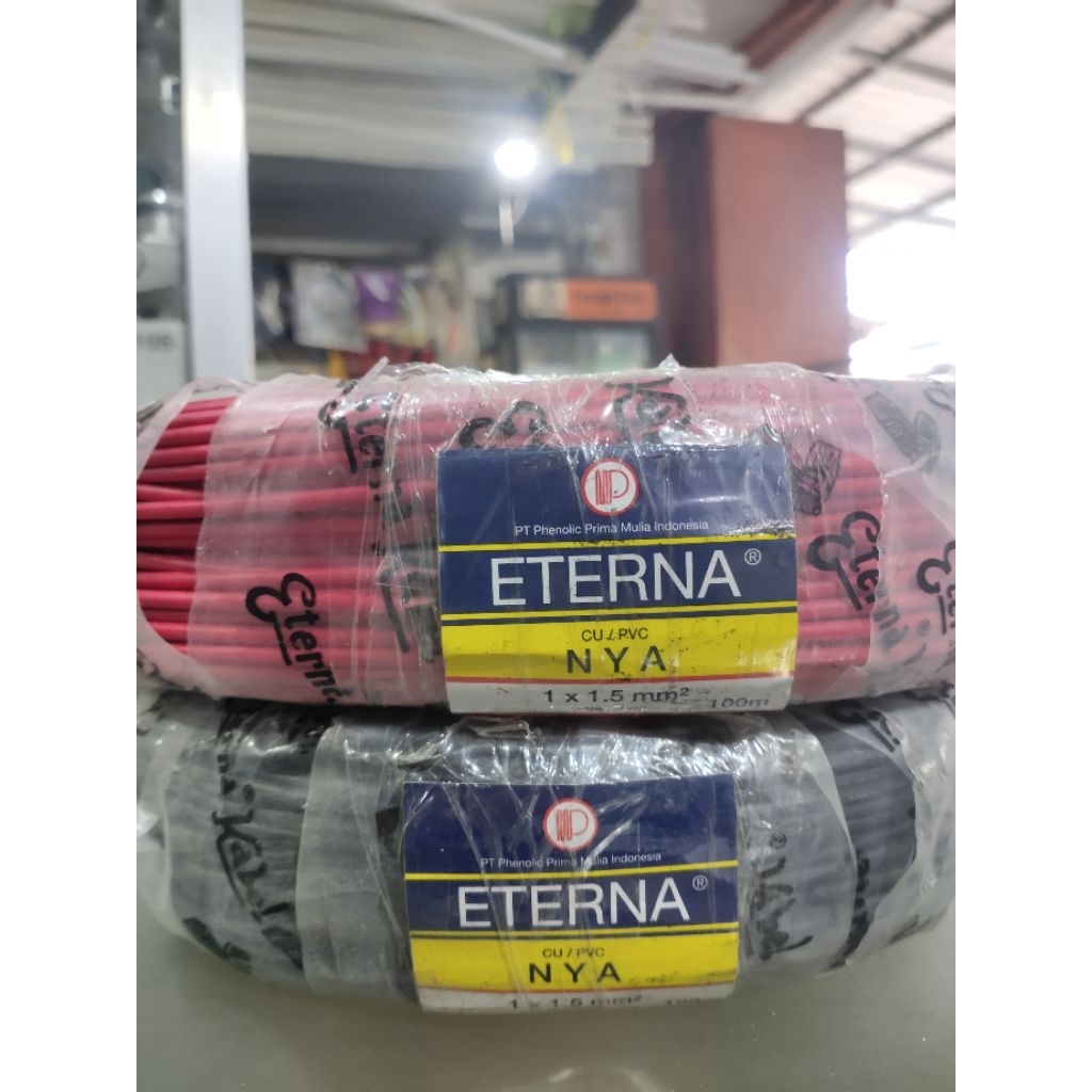 ETERNA KABEL NYA 1"X1,5" KAWAT TEMBAGA 100 METER