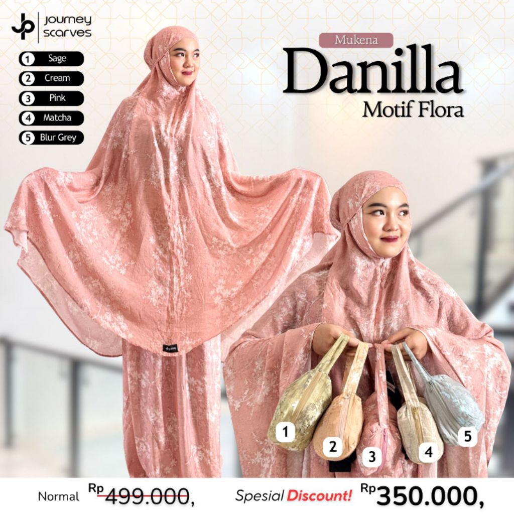 Mukena Danilla by journey scarves
