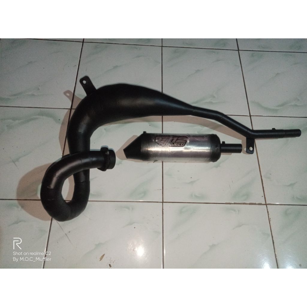 Knalpot Exhaust Suzuki TS125 type Standar racing