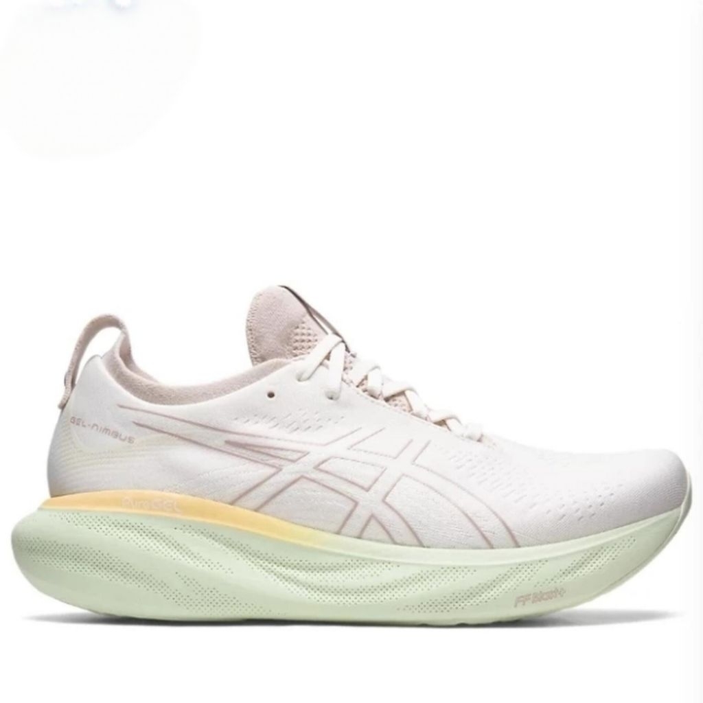 ASICS GEL-NIMBUS 25 WOMEN'S RUNNING SHOES - CREAM/FAWN
