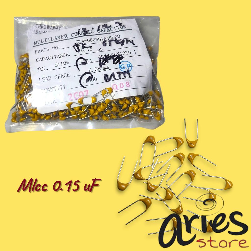 CAPASITOR MULTILAYER 150n MLCC 154