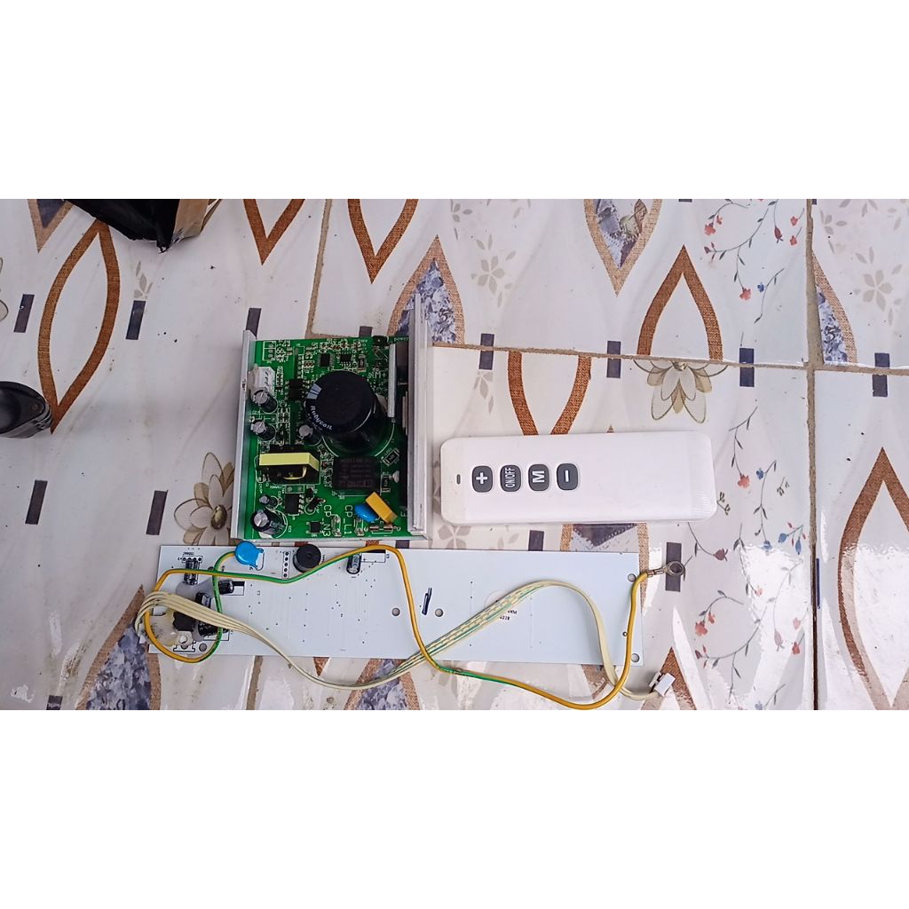 contoh perbaikan modul PCB treadmill TWEN error e02 e06