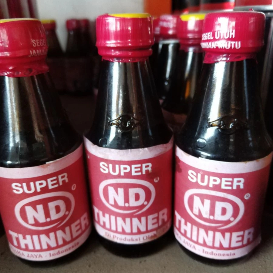 Thiner ND Botol Pengencer Cat Pengencer Cat Thinner Tinner Tiner Botol Kecil ND Super