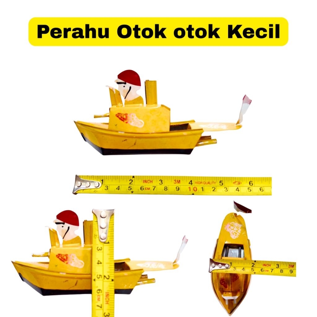 Perahu Otok Otok Kecil Perahu Kaleng Kecil Mainan Jadul Perahu