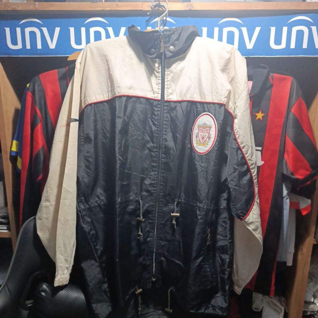 1996-97 Liverpool Reebok Hooded Rain Jacket