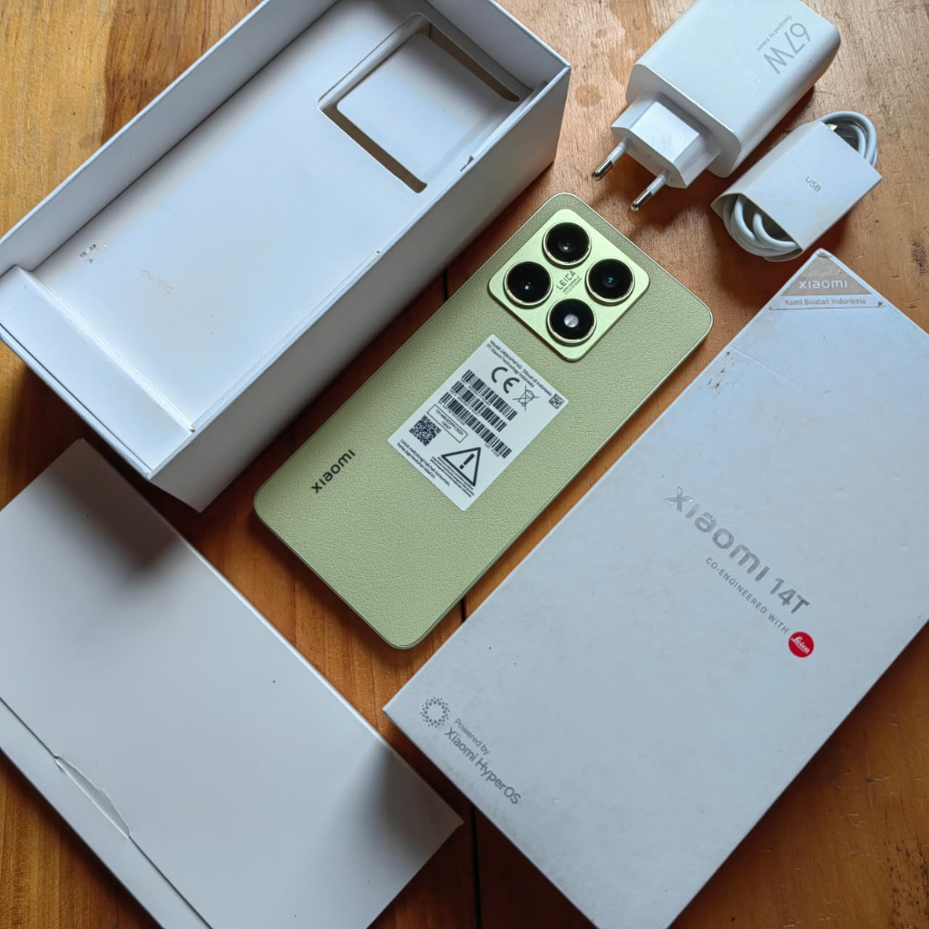 XIAOMI MI 14T 5G SECOND 12/512GB FULLSET HANDPHONE SECOND HP SEKEN HP BEKAS HP MURAH