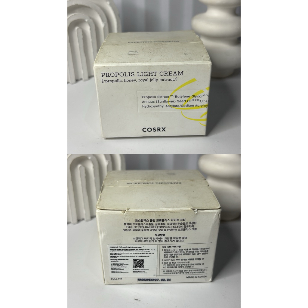New Exp 3/27 Cosrx Moist Propolis Cream | Honey | Royal Jelly Extract