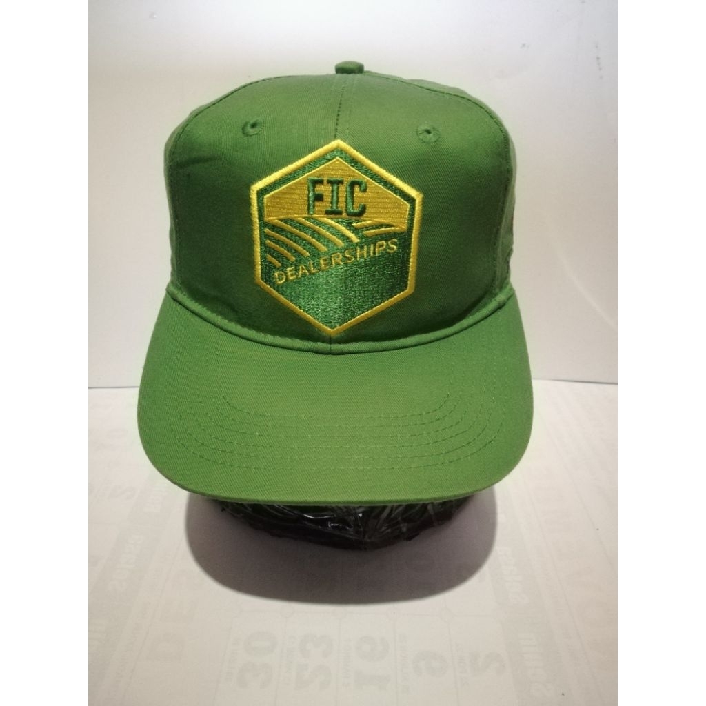 Topi John Deere warna hijau second
